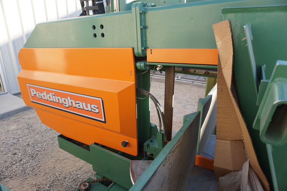Used 2018 PEDDINGHAUS 1100-510 DOUBLE MITRE SAW