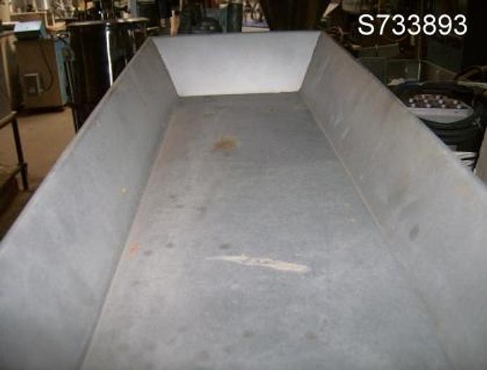Used Feeder, Vibratory, 6" X 24", S/st, Syntron, No Controller #S733893