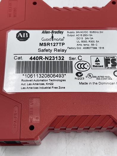 Used Allen-Bradley 440R-N23132 Ser C 