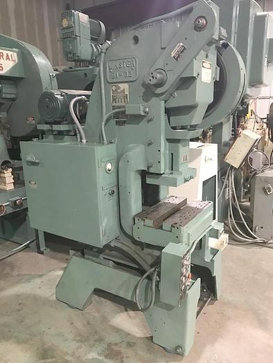 Used 32 Ton, MINSTER, No. B1-32, ADJUSTABLE STROKE HIGH SPEED PRESS
