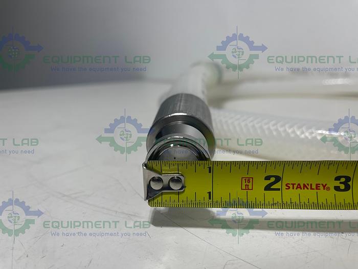 Used Saint Gobain 23035763 Pure Fit 96" Hose w/ 1" to 2" Sanitary Fitting 90 PSI