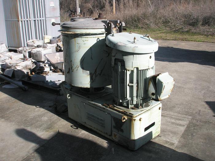 Used Mixer, Hi-Intensity, Henschel, S/st, Jkt, 150 PSI, 50/25 HP, #C738038