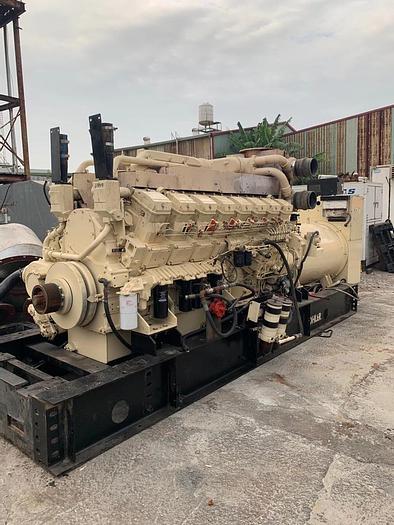 Used Mitsubishi S16R-Y1PTA-4 with Kohler Generator Marine set Low working hours