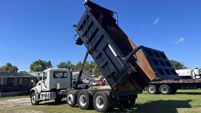 Used 2013 Mack GU713 Granite Tri-Axle Dump truck