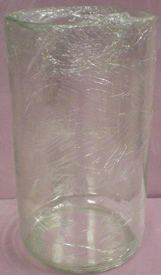 Used QTY. 1. GLASS JAR USED FOR VISCOSITY BATH 10" WIDE