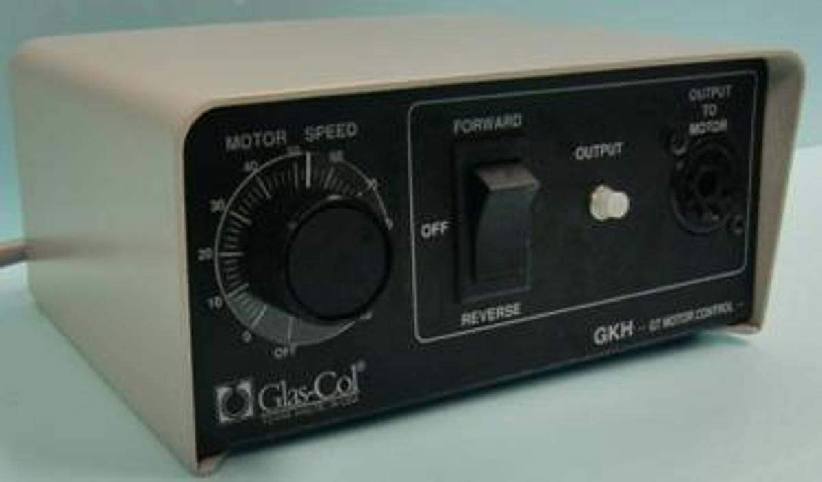 Used GLAS-COL GKH-GT MOTOR CONTROL 4 AMP 120 VOLT CAT. NO. 099B GT21CZ2 SRN. 268515.