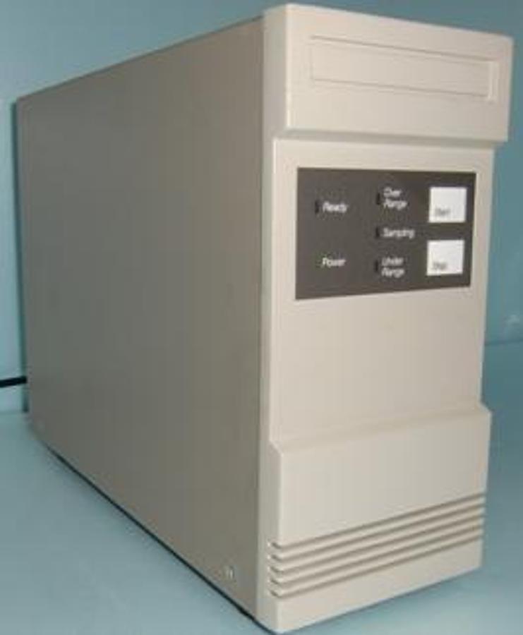 Used PE NELSON 900 SERIES INTERFACE MODEL NLO. 970A INPUT: 100-120 VAC: 750 MA 3AG 250V TYPE F FUSE 220-240 VAC: 400 MA METRIC 250V TYPE T FUSE OUTPUT: 100-120 VAC