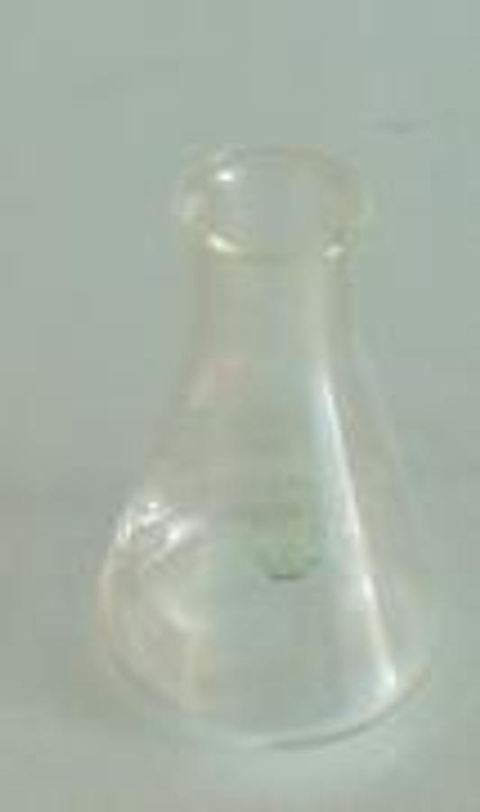 Used PYREX ERLENMEYER GRADUATED FLASK 50 ML WIDE MOUTH HEAVY DUTY