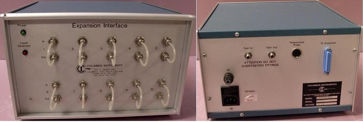 Used COLUMBUS INSTRUMENTS EXPANSION INTERFACE 1 MODEL EXPANSION UNIT