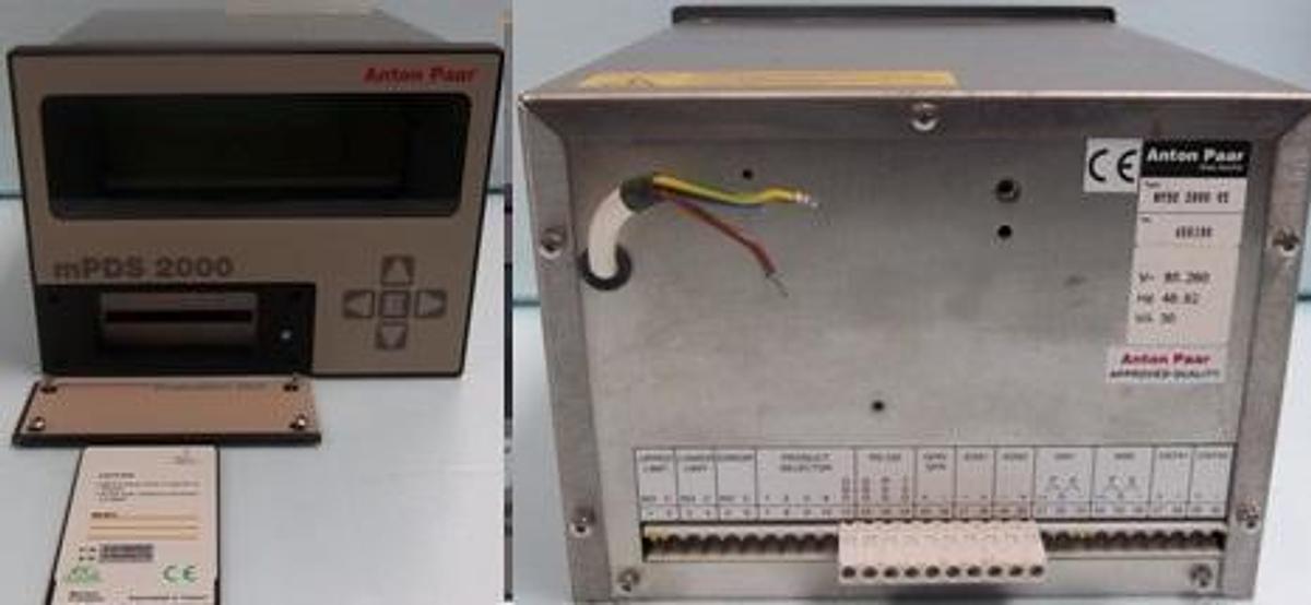 Used ANTON PAAR MPDS 2000 EVALUATION UNIT