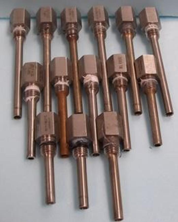 Used QTY. 14. SWAGELOK ½ INCH OUTAGE TUBE