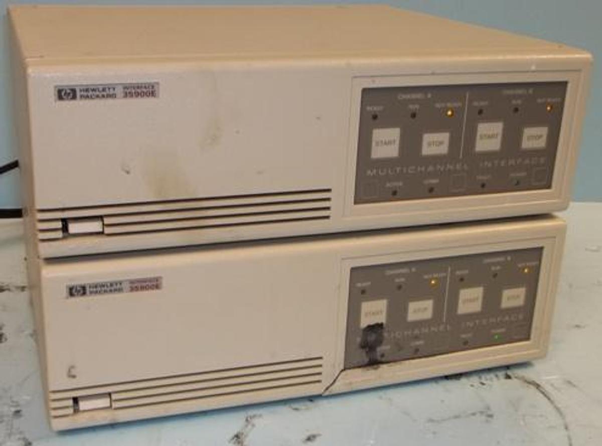 Used QTY. 2. HEWLETT PACKARD 35900E MULTICHANNEL INTERFACE