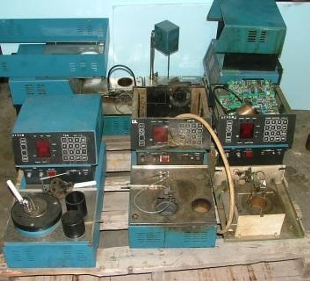 Used LOT ISL / ATPM G4 AUTOMATIC FLASH POINT TESTERS 4G FOR PARTS CONSISTING OF TAG