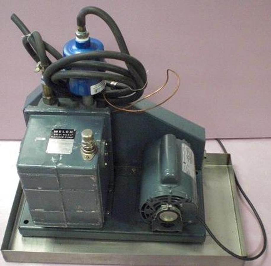 Used QTY. 1. WELCH DUO-SEAL VACUUM PUMP