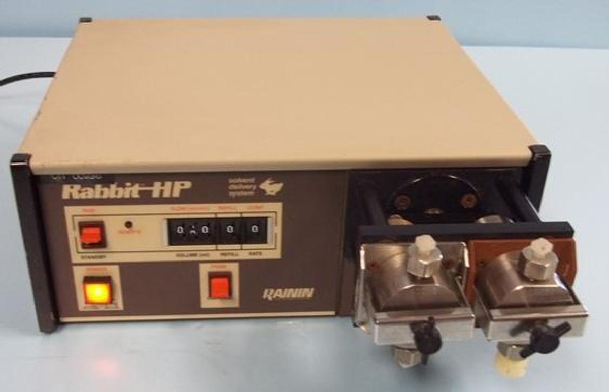 Used RAININ INSTRUMENTS RABBIT HP SOLVENT DELIVERY SYSTEM