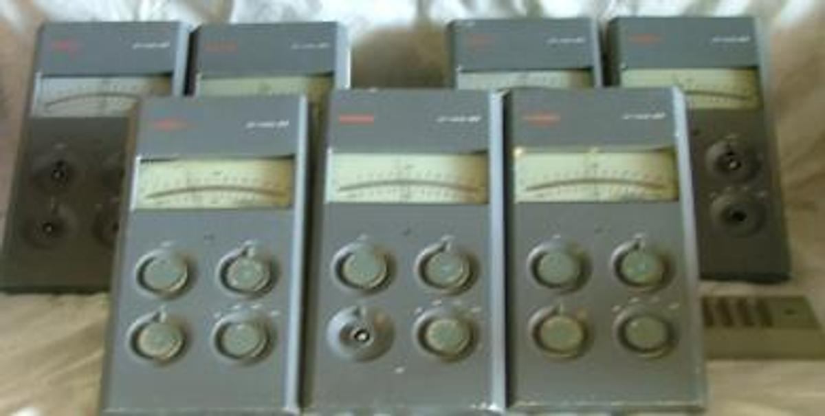 Used QTY. 7. CORNING PH METERS