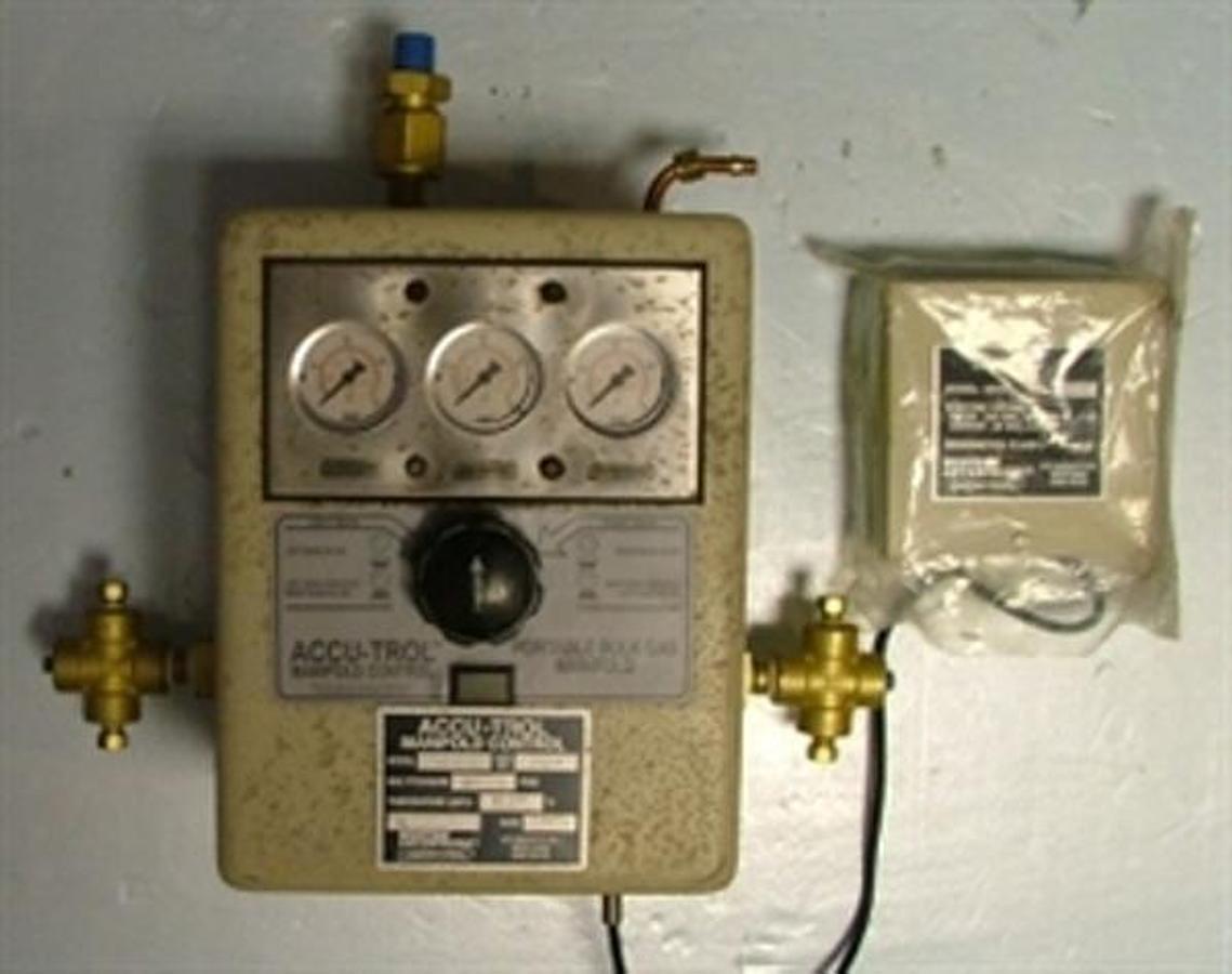 Used WESTERN ENTERPRISES ACCU-TROL MANIFOLD CONTROL PORTABLE BULK GAS MANIFOLD MODEL: LC 3-2