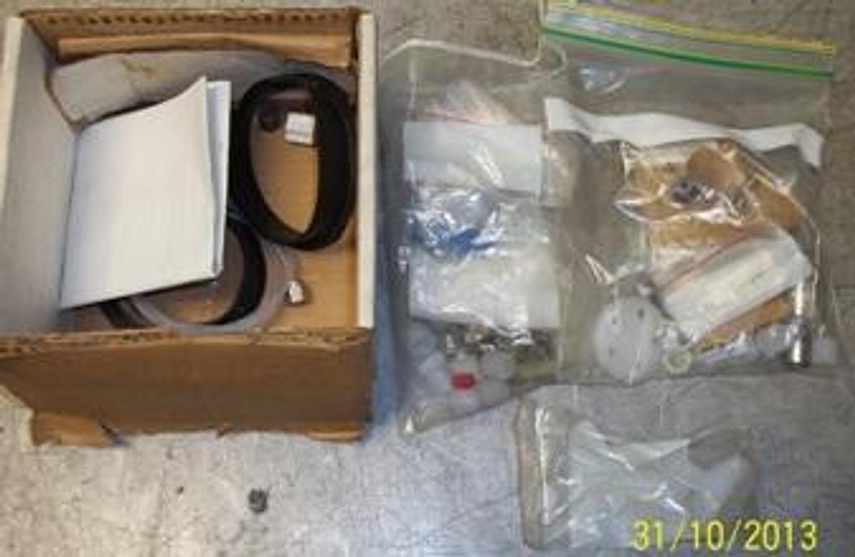 Used CEM MDS 2100 MICROWAVE MISC PARTS