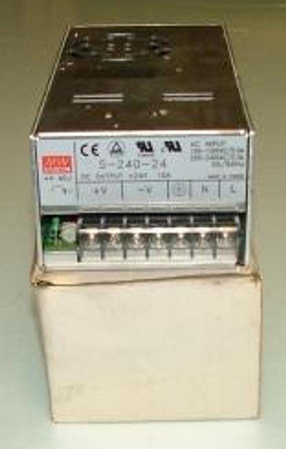 Used QTY. 1. MEAN WELL (MW) CONVERTER AC INPUT DC OUTPUT