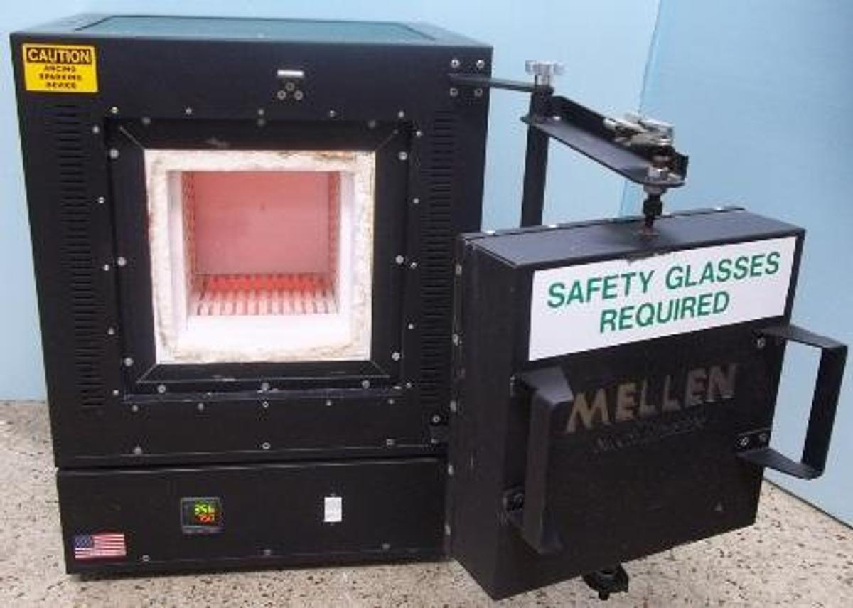 Used QTY. 1. MELLEN MICROTHERM BOX FURNACE