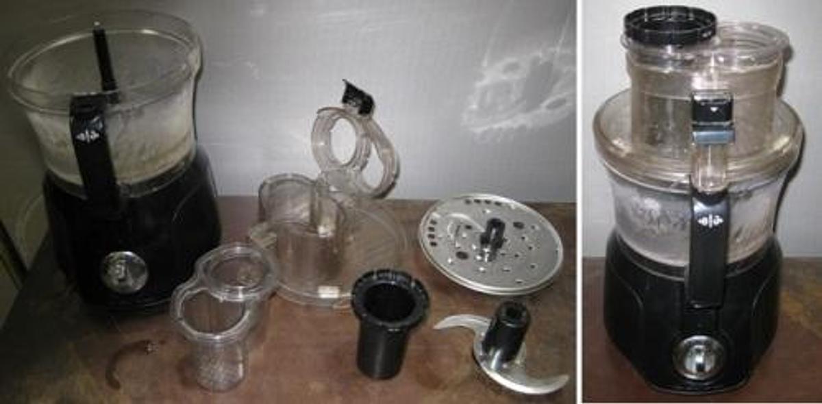 Used QTY. 1. NO NAME FOOD PROCESSOR WITH ACCESSORIES.