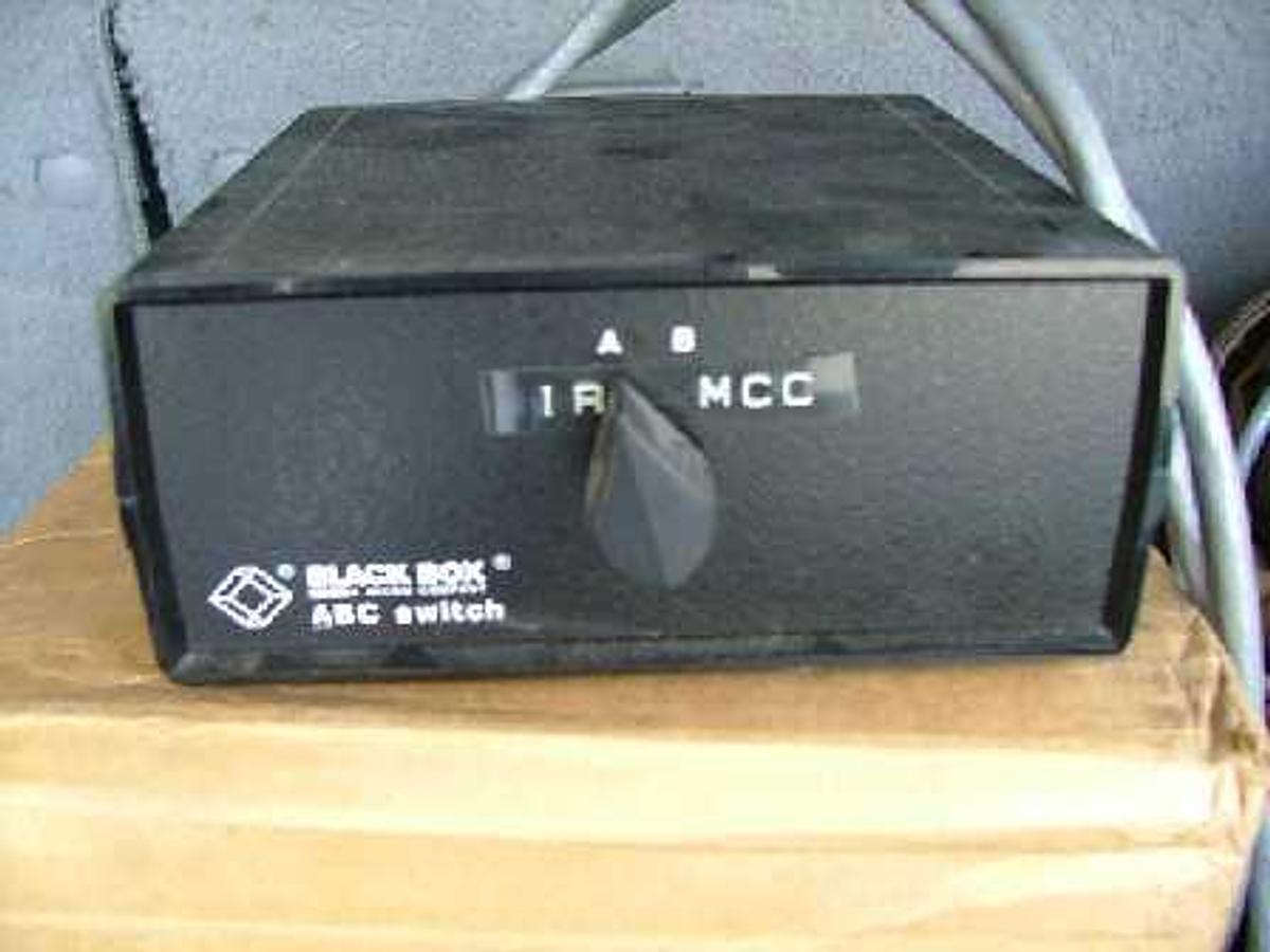 Used BLACK BOX MICOM COMPANY A