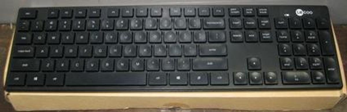 Used LECOO KM2001 WIRELESS KEYBOARD
