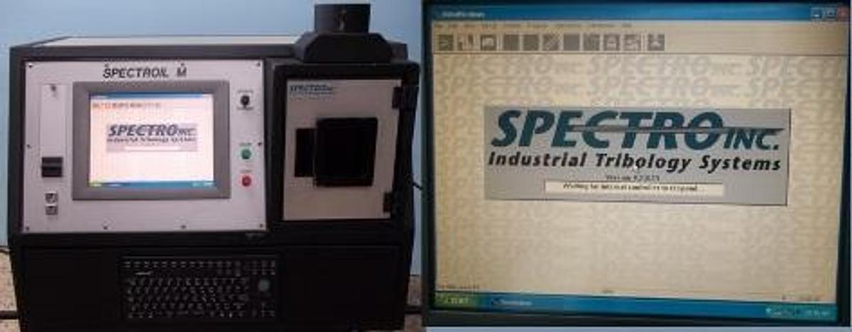 Used QTY. 1. SPECTRO INC. INDUSTRIAL TRIBOLOGY SYSTEM