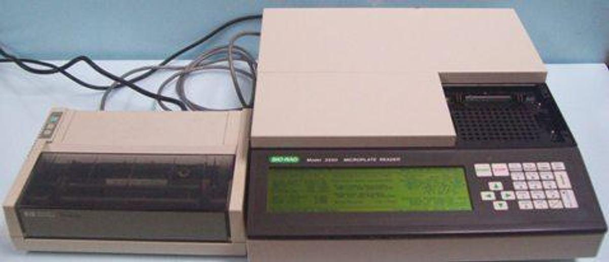 Used BIO-RAD MICROPLATE READER MODEL: 3550