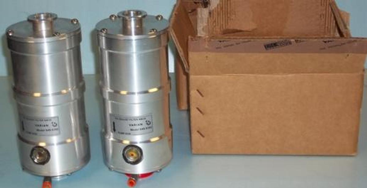 Used QTY. 2. VARIAN OIL EXHAUST FILTERS MODEL 949-9392 .