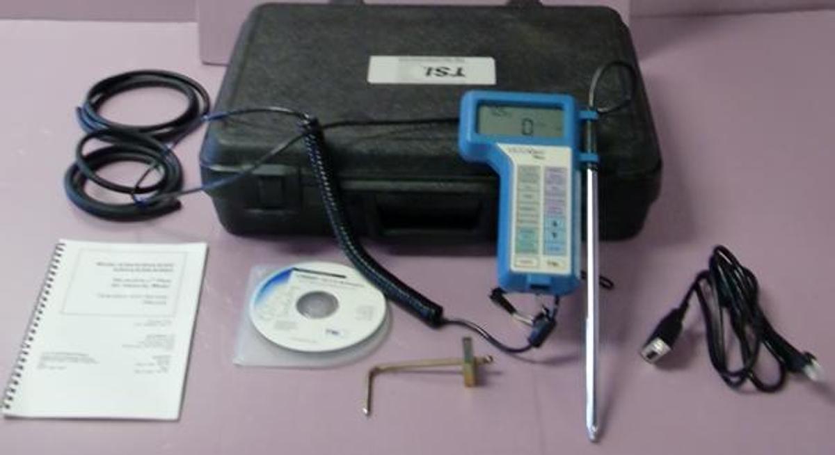 Used QTY. 1. TSI INC. VELOCICALC PLUS AIR VELOCITY METER
