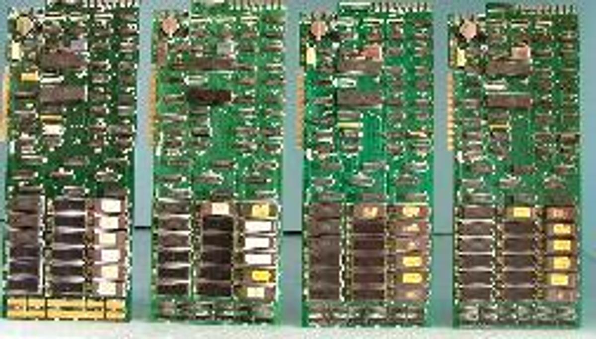 Used QTY. 4. VARIAN CPU CARD SCHEM: 03-917795-00 ASSY: 03-917762-02