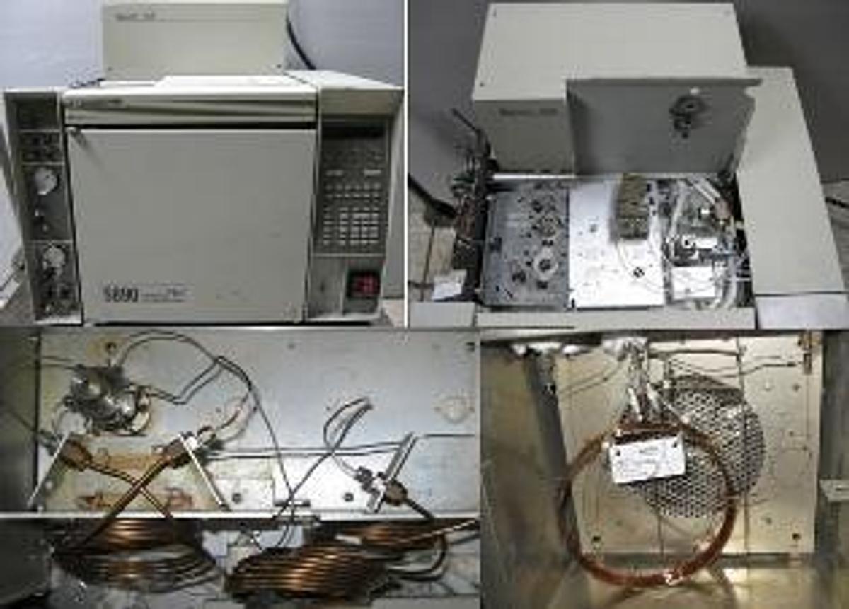 Used HEWLETT PACKARD 5890 SERIES II PLUS GAS CHROMATOGRAPH