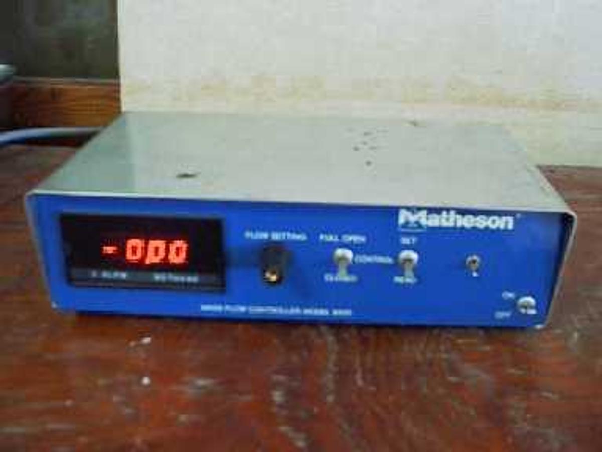 Used qty. 1. MATHESON DIGITAL MASS CONTROLLER MODEL 8200
