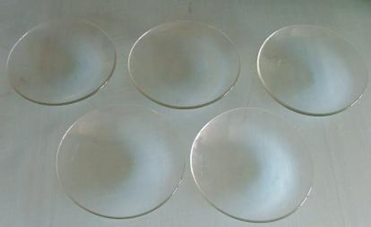 Used QTY. 1. WATCHGLASSES: 5.75"DIA