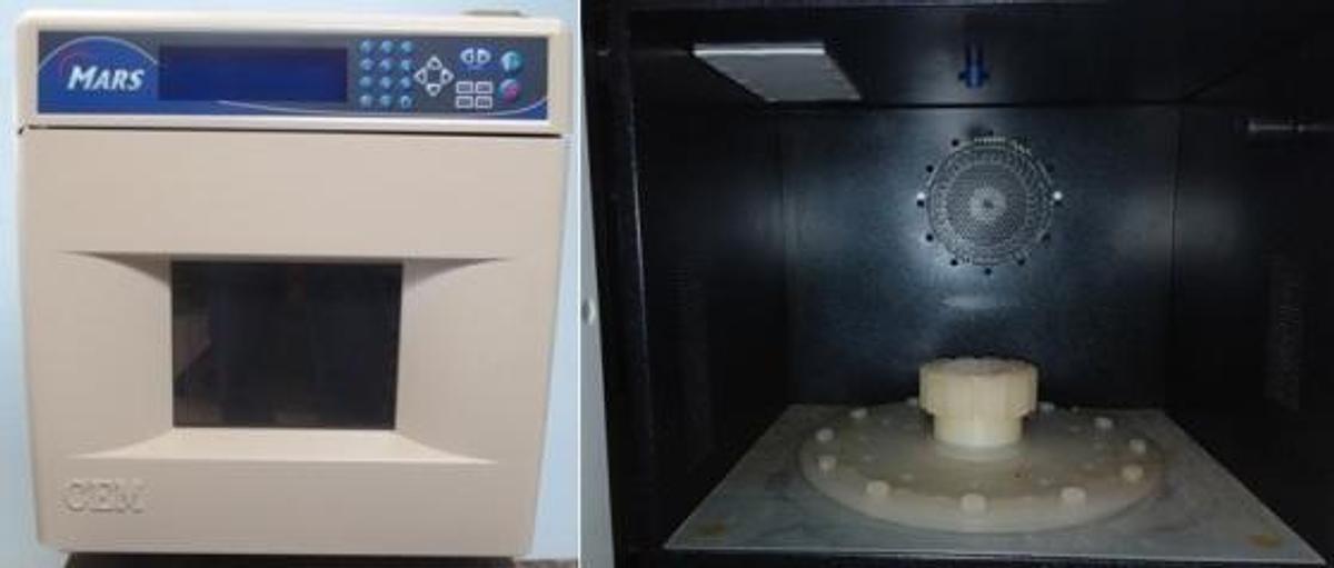 Used CEM MARS 5 EXPRESS MICROWAVE OVEN MODEL: MARS 230/60