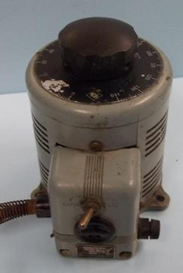 Used SUPERIOR ELECTRIC POWERSTAT VARIABLE AUTOTRANSFORMER TYPE: 3PN116