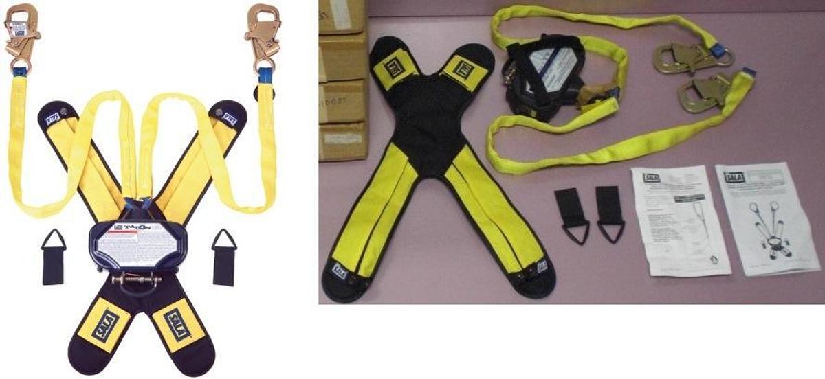 Used DBI SALA 3102100 TALON TWIN-LEG TIE-BACK QUICK CONNECT SRL -