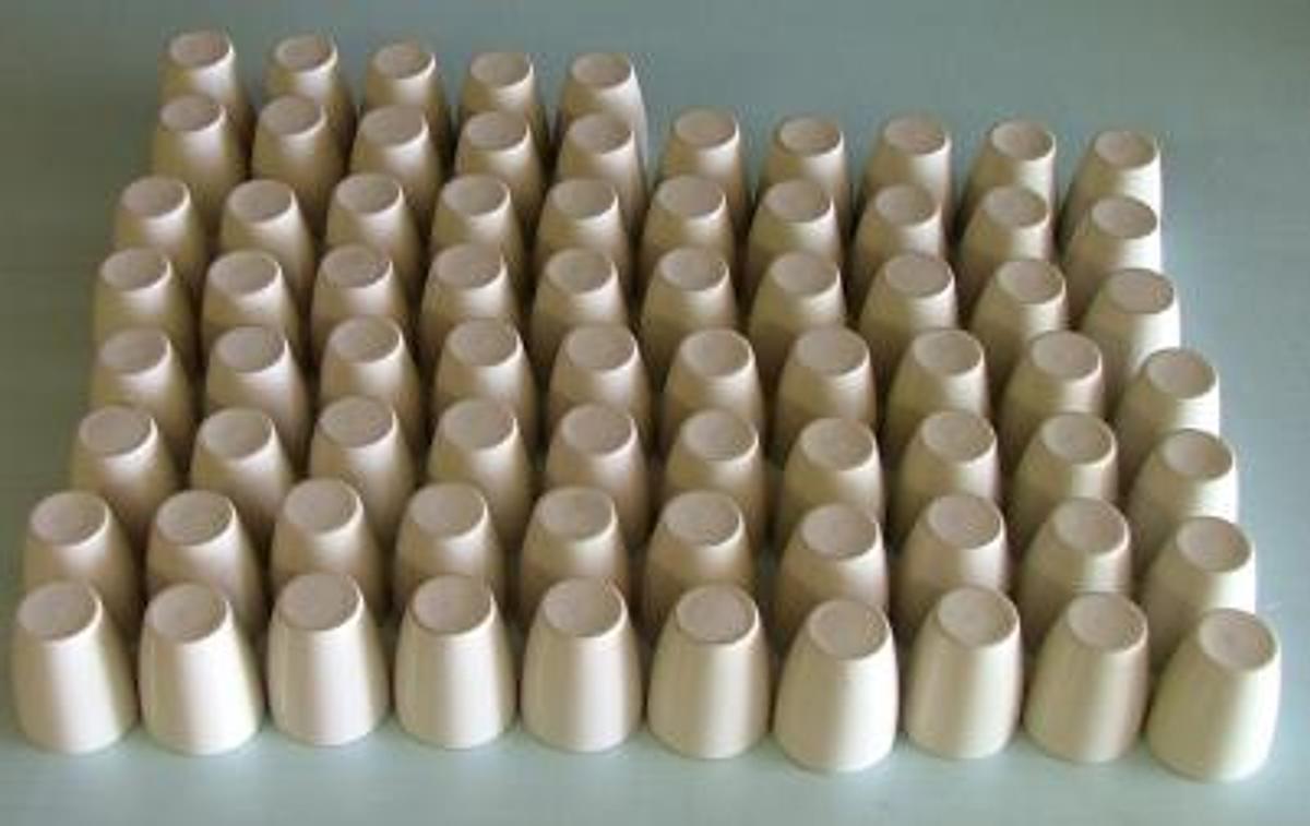 Used QTY. 75. COORS FILTER CRUCIBLES 60151 WITH QTY 43 FILTERS