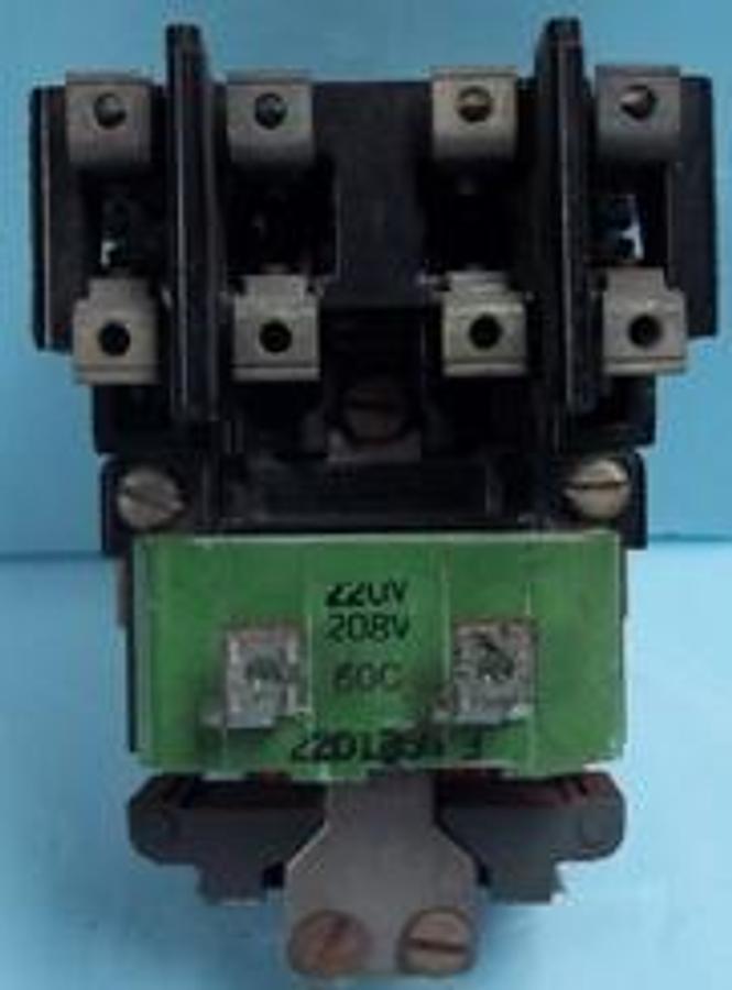 Used ROWAN CONTROL CAT. NO.: 2160R BR230BA 25 AMPS. FL. 20V - 600V VOLTS: 110 1PH: 2 H.P. 3PH: 3 H.P. VOLTS: 220 1PH: 3 H.P. 3PH: 5 H.P. VOLTS: 440/550 1PH: --- 3PH: 7 ½ H.P. 2090 71-D. .