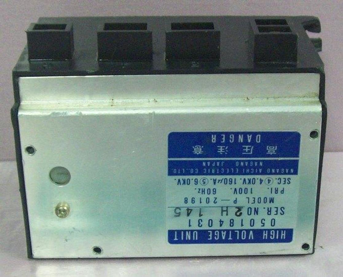 Used QTY. 1. NAGANO AICHI ELECTRIC CO