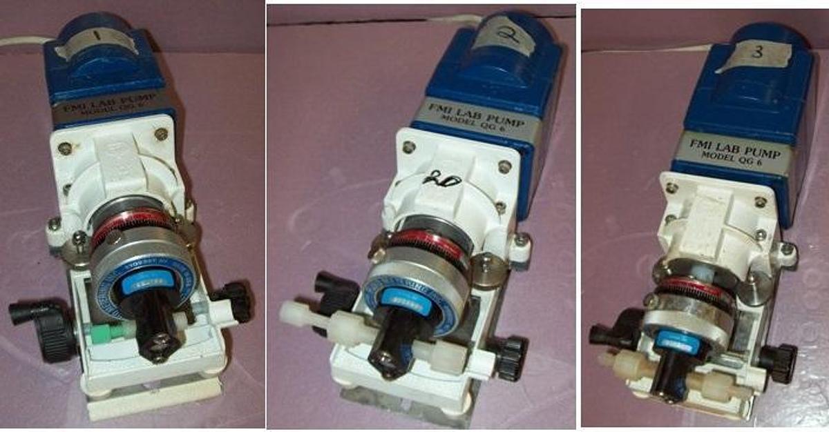 Used FLUID METERING INC.