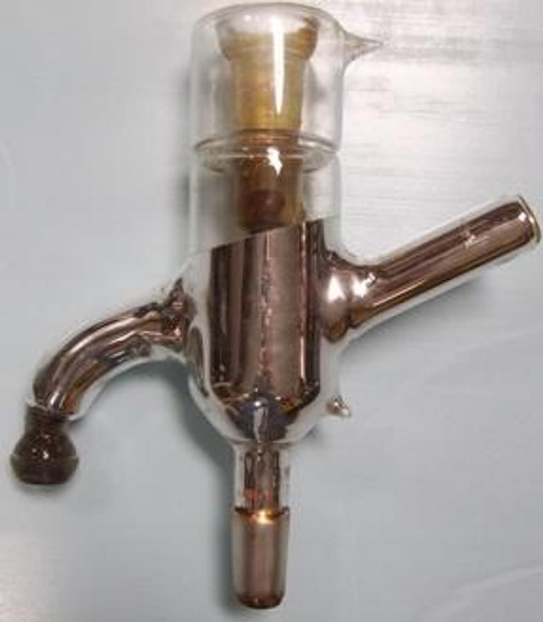 Used QTY. 1. SGA SILVERED GLASS COLUMN HEAD