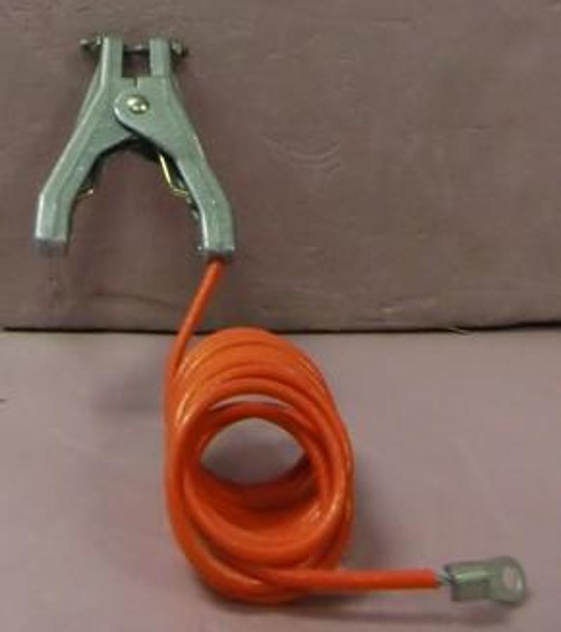 Used GROUND CLAMP AND CABLE.