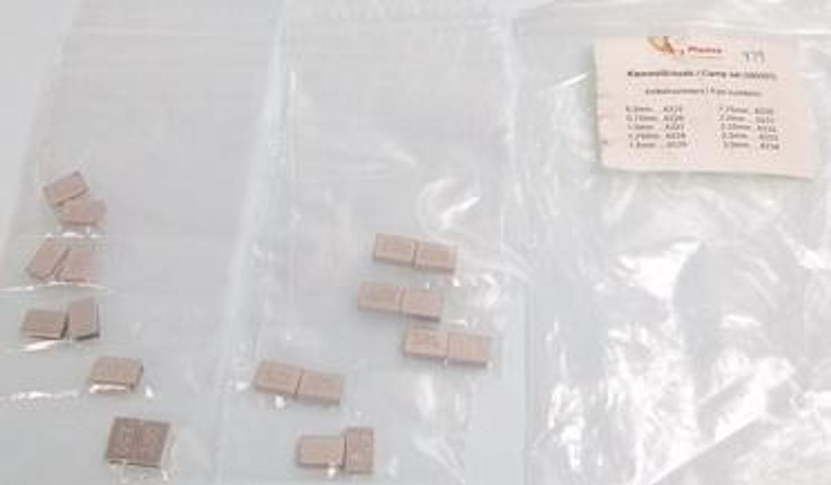 Used QTY. 1. ANTON PAAR PHYSICA KLEMMSTUCKSATZ / CLAMP SET (302337)