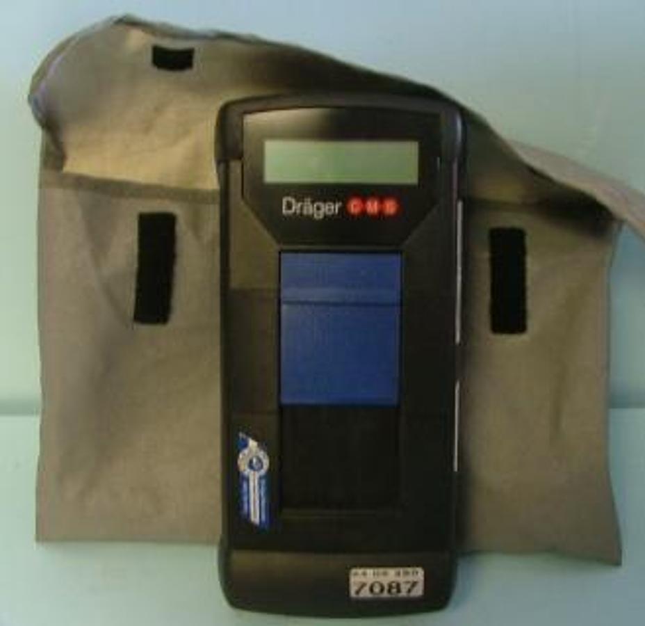 Used DRAGER CMS MODEL CMS PERMISSIBLE GAS ANALYZER. .