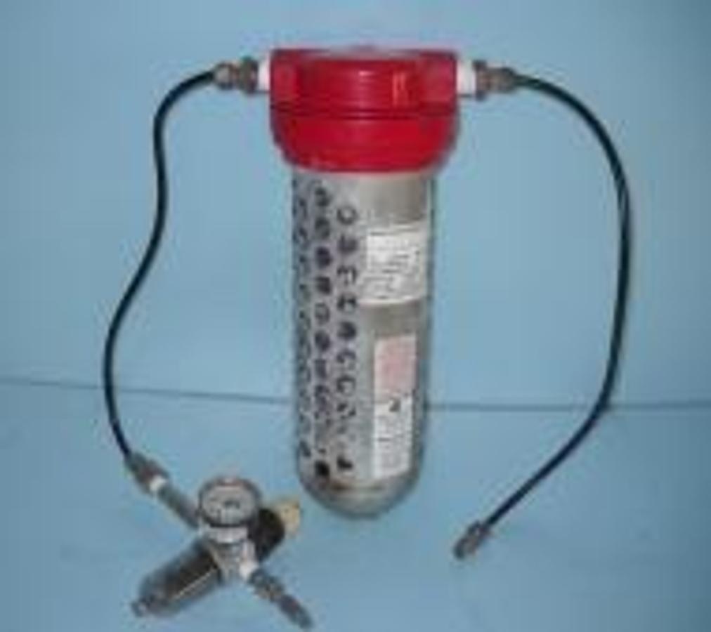 Used RTI READING TECHNOLOGIES. ELIMINATOR II. DE350-P04. ELEMENT NO: DE350. MAX PRESS: 150 PSI. MAX TEMP: 125°F. COMES W/SPEEDAIRE. DAYTON ELECTRIC. MODEL 4Z030A. PSIG IN 150-MAX. NORGREN 0-160 PSI.IMI.