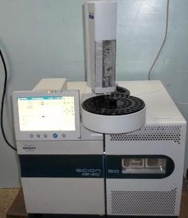 Used BRUKER SCION SQ SINGLE QUADRUPOLE MASS SPECTROMETER WITH 436-GAS CHROMATOGRAPH