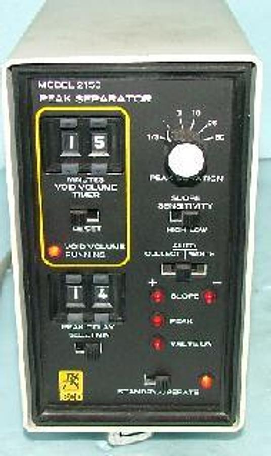 Used QTY. 1. PEAK SEPARATOR ISCO MODEL 2150