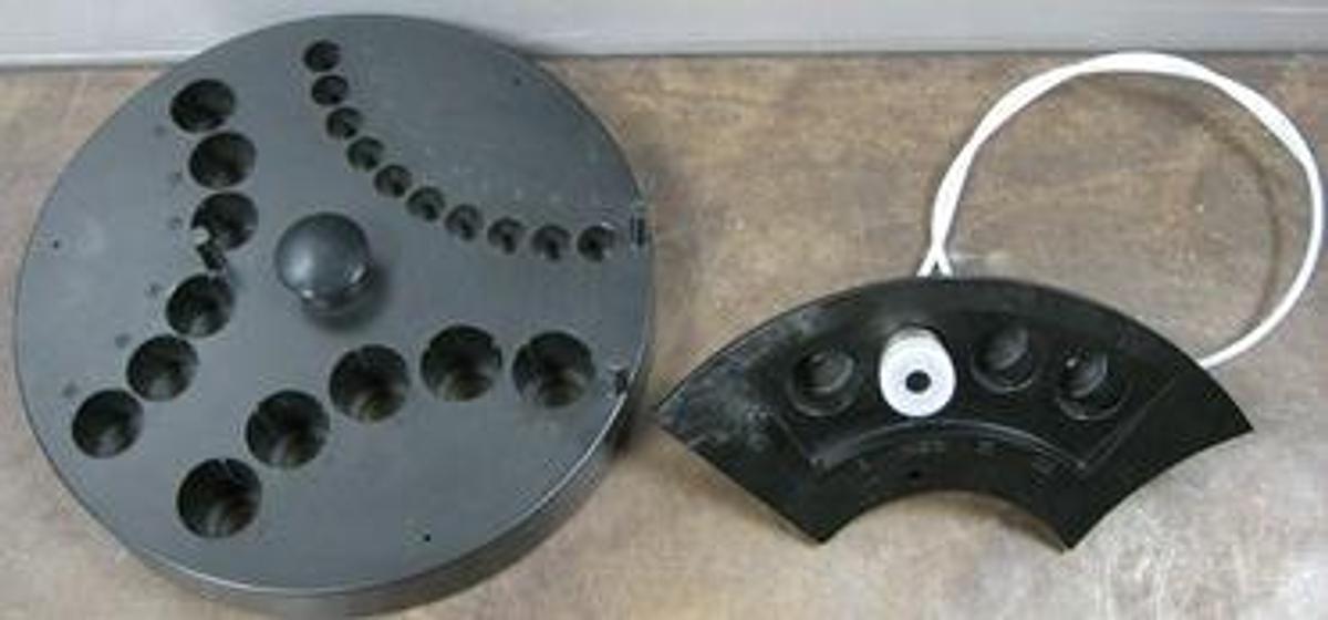 Used VARIAN / BRUNKER CP-8400 AUTOSAMPLER CARASAL VIAL TREY NO: 739656